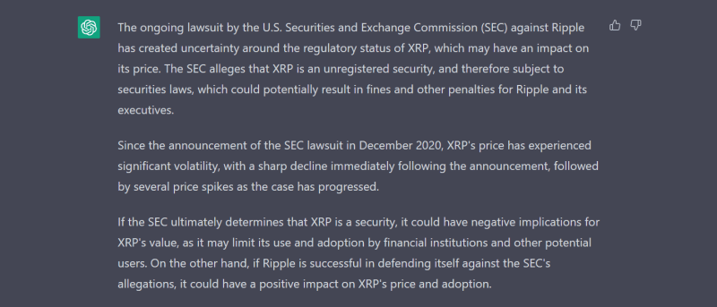 After Ripple’s court victory, ChatGPT predicts this for XRP