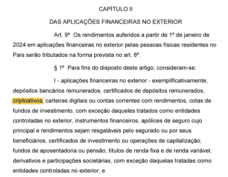 Brazil's Congress moves to levy higher taxes on cryptocurrencies