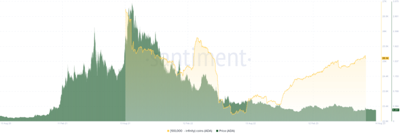 Cardano Whales Rapidly Accumulating, ADA Bull Run Incoming?