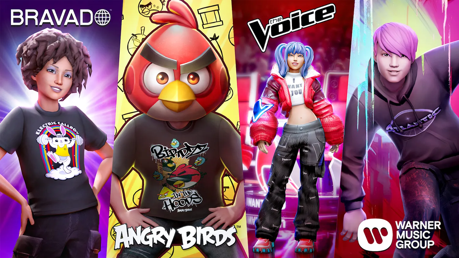 Angry Birds, 'The Voice', Warner Music Artists to Launch Avatar Skins via Ready Player Me