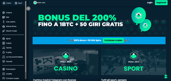 Casino non AAMS senza documenti - Gioca in anonimo