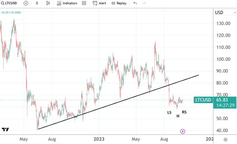 Litecoin (LTC/USD) price halved during the summer; what next?